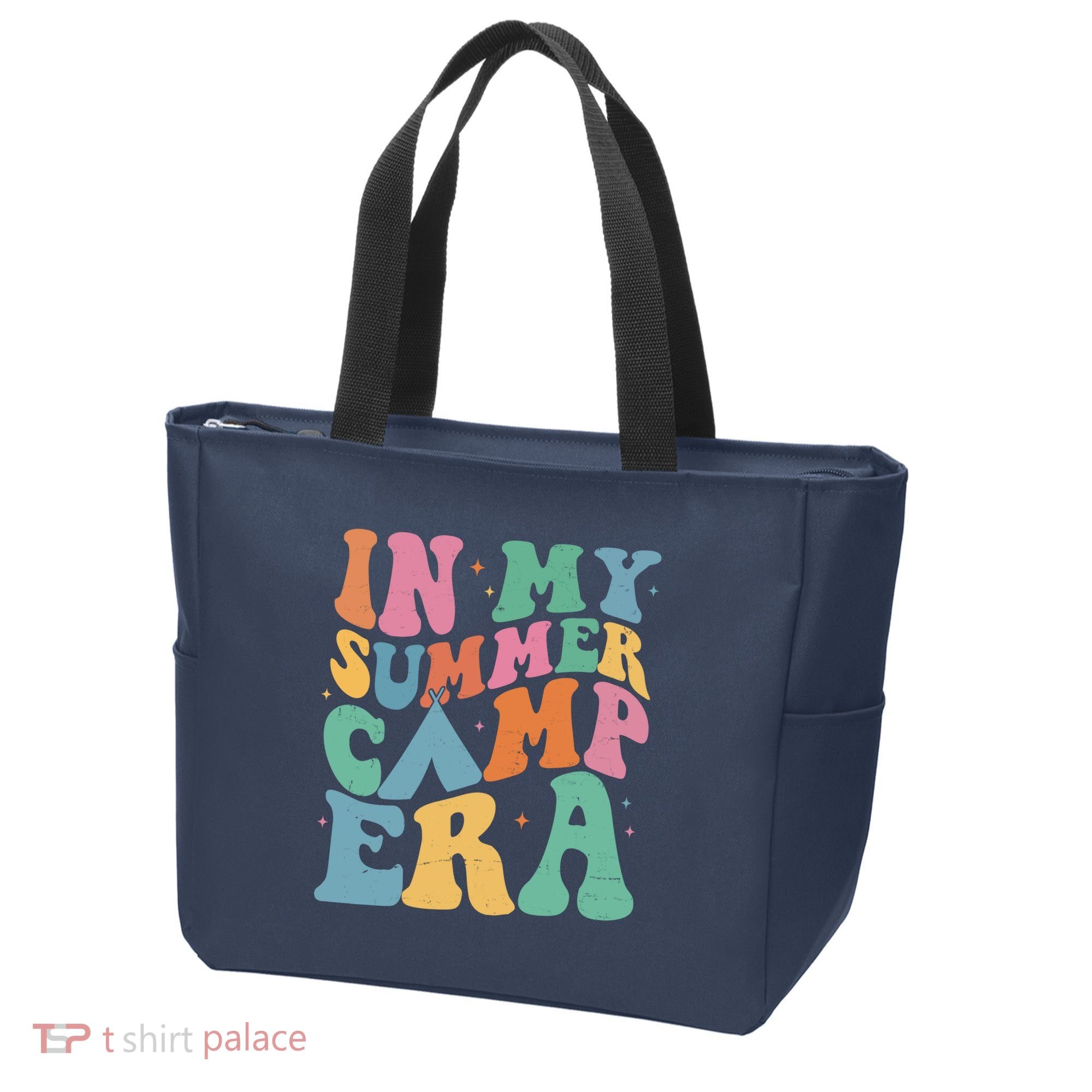 In My Summer Camp Era Retro Groovy Tote Bag