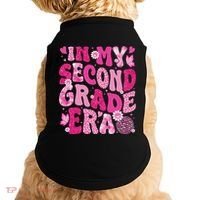 In My Second Grade Era Teachers Women Back To School Doggie Tank thumb 0