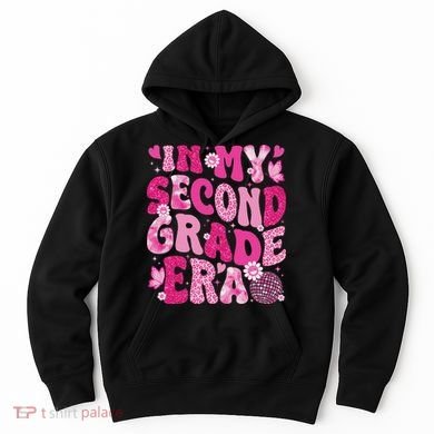 In My Second Grade Era Teachers Women Back To School Hoodie
