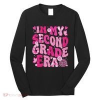 In My Second Grade Era Teachers Women Back To School Long Sleeve Shirt thumb 0