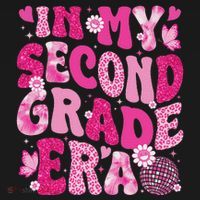 In My Second Grade Era Teachers Women Back To School Long Sleeve Shirt thumb 2