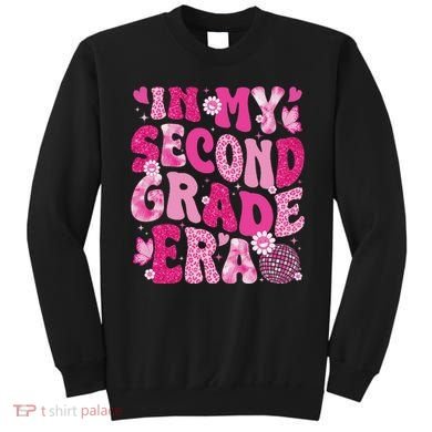 In My Second Grade Era Teachers Women Back To School Sweatshirt