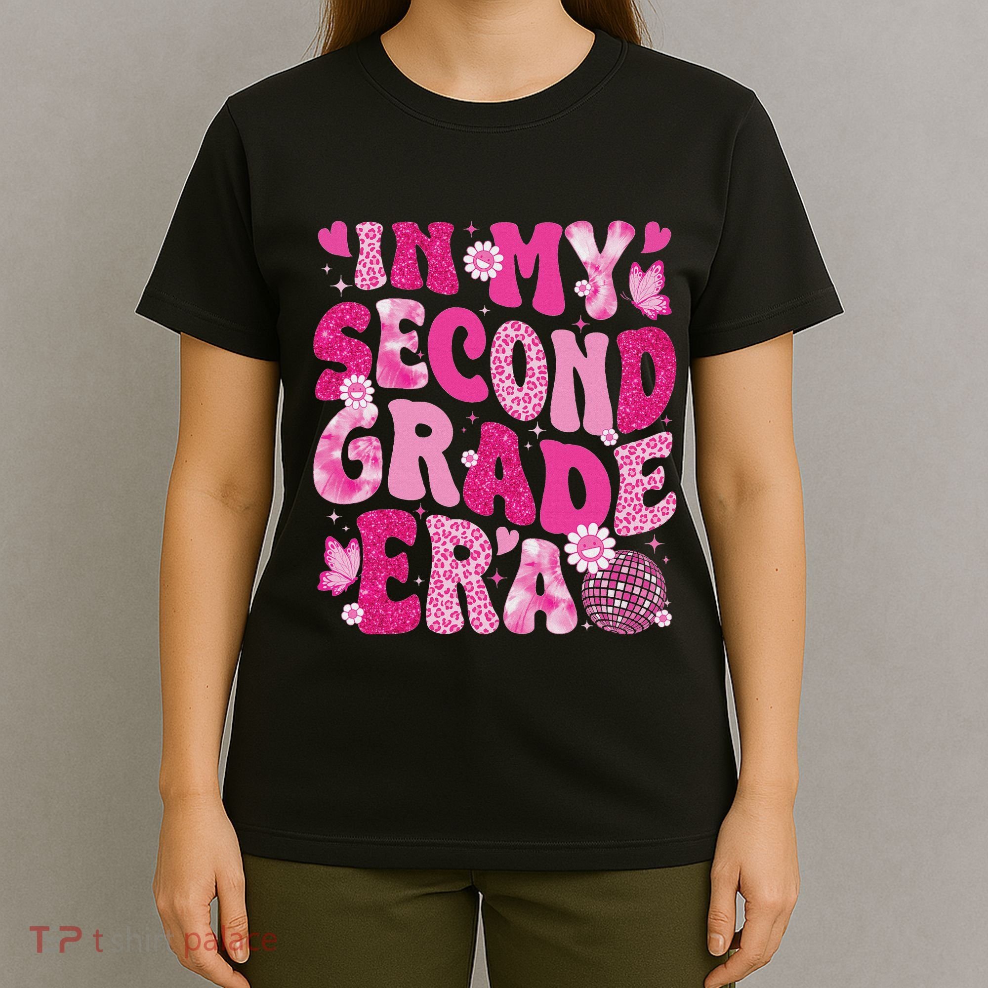 In My Second Grade Era Teachers Women Back To School T-Shirt