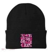 In My Second Grade Era Teachers Women Back To School Beanie thumb 0