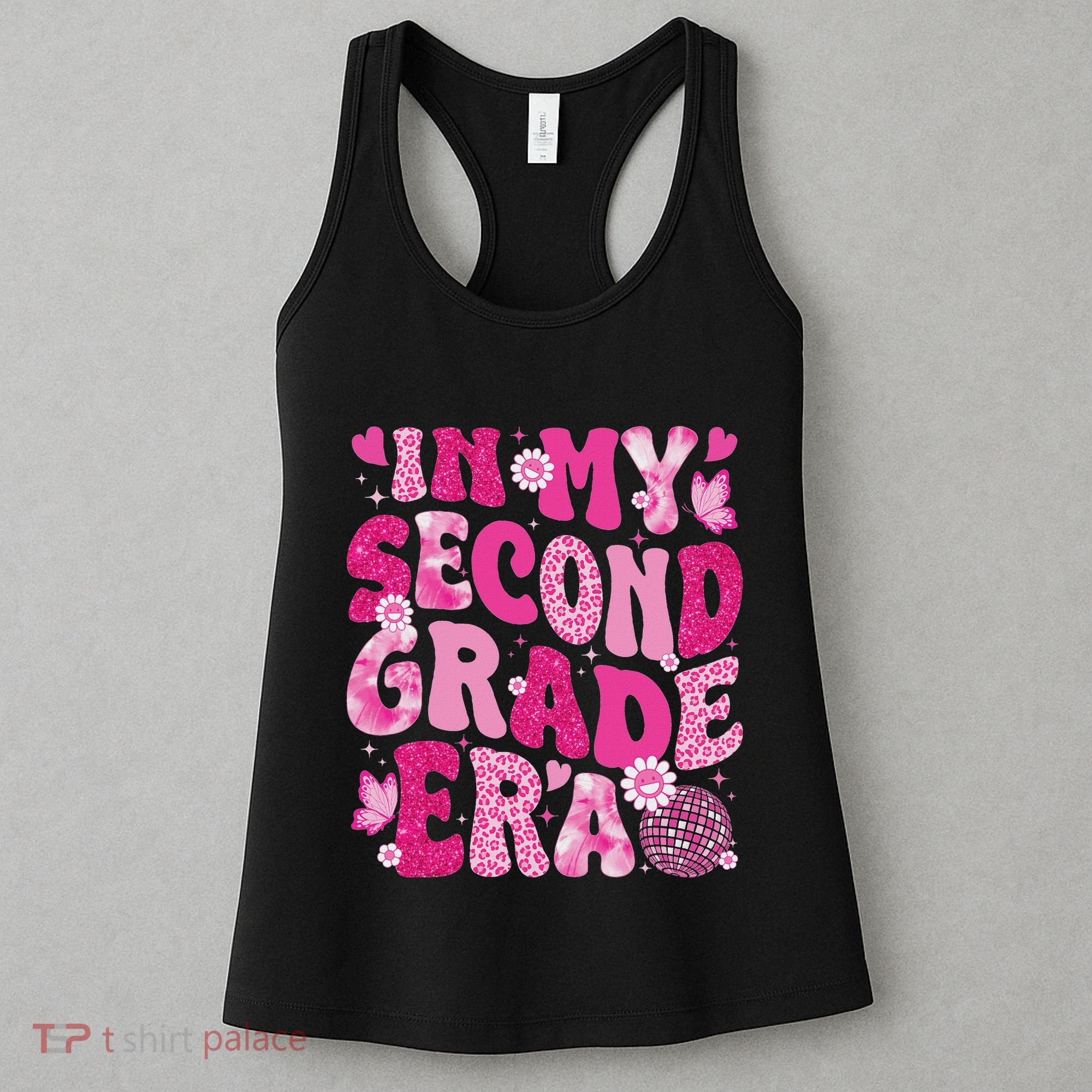 In My Second Grade Era Teachers Women Back To School Women's Tank Top