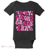 In My Second Grade Era Teachers Women Back To School Baby Bodysuit thumb 0