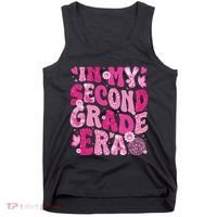 In My Second Grade Era Teachers Women Back To School Tank Top thumb 0