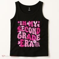 In My Second Grade Era Teachers Women Back To School Tank Top thumb 2