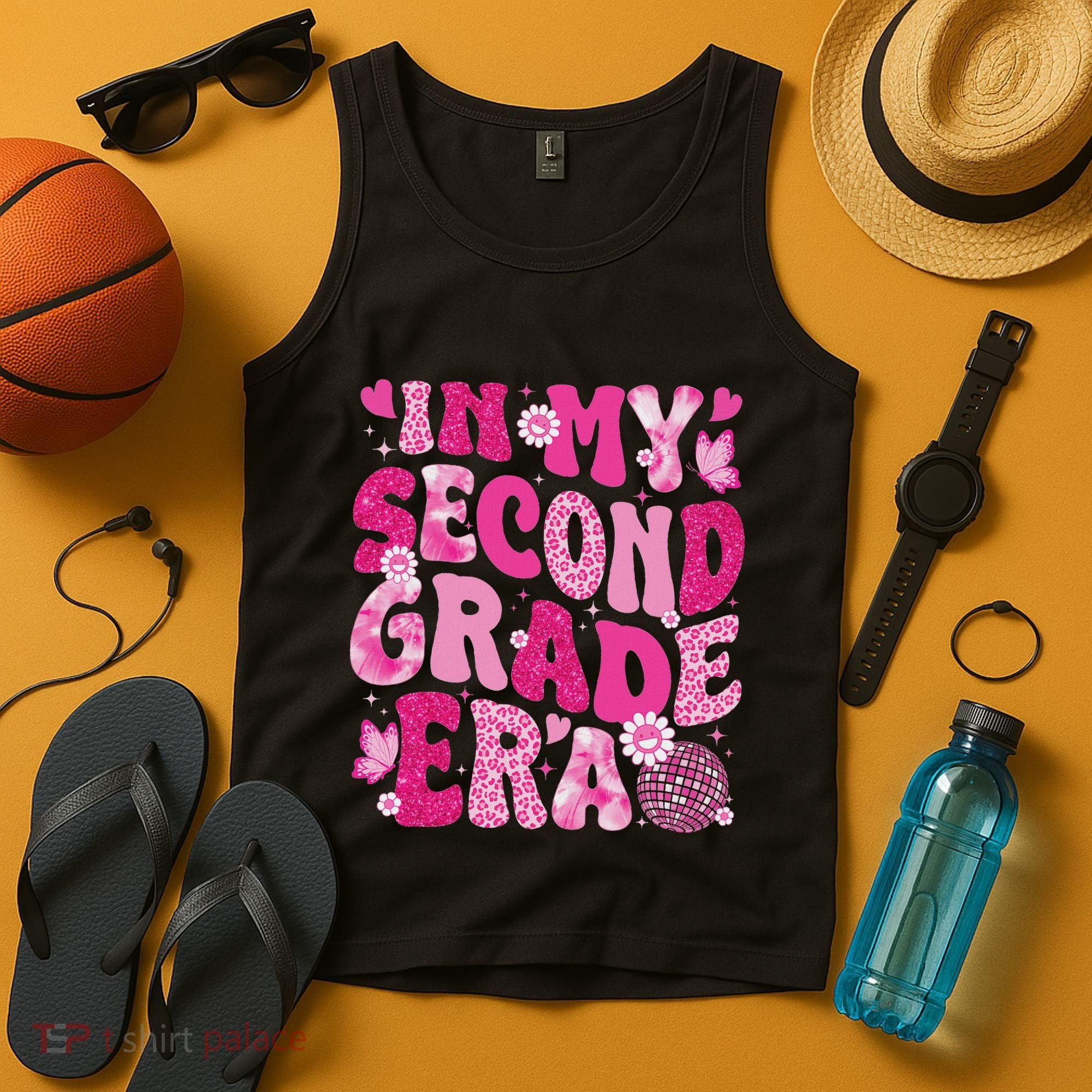 In My Second Grade Era Teachers Women Back To School Tank Top