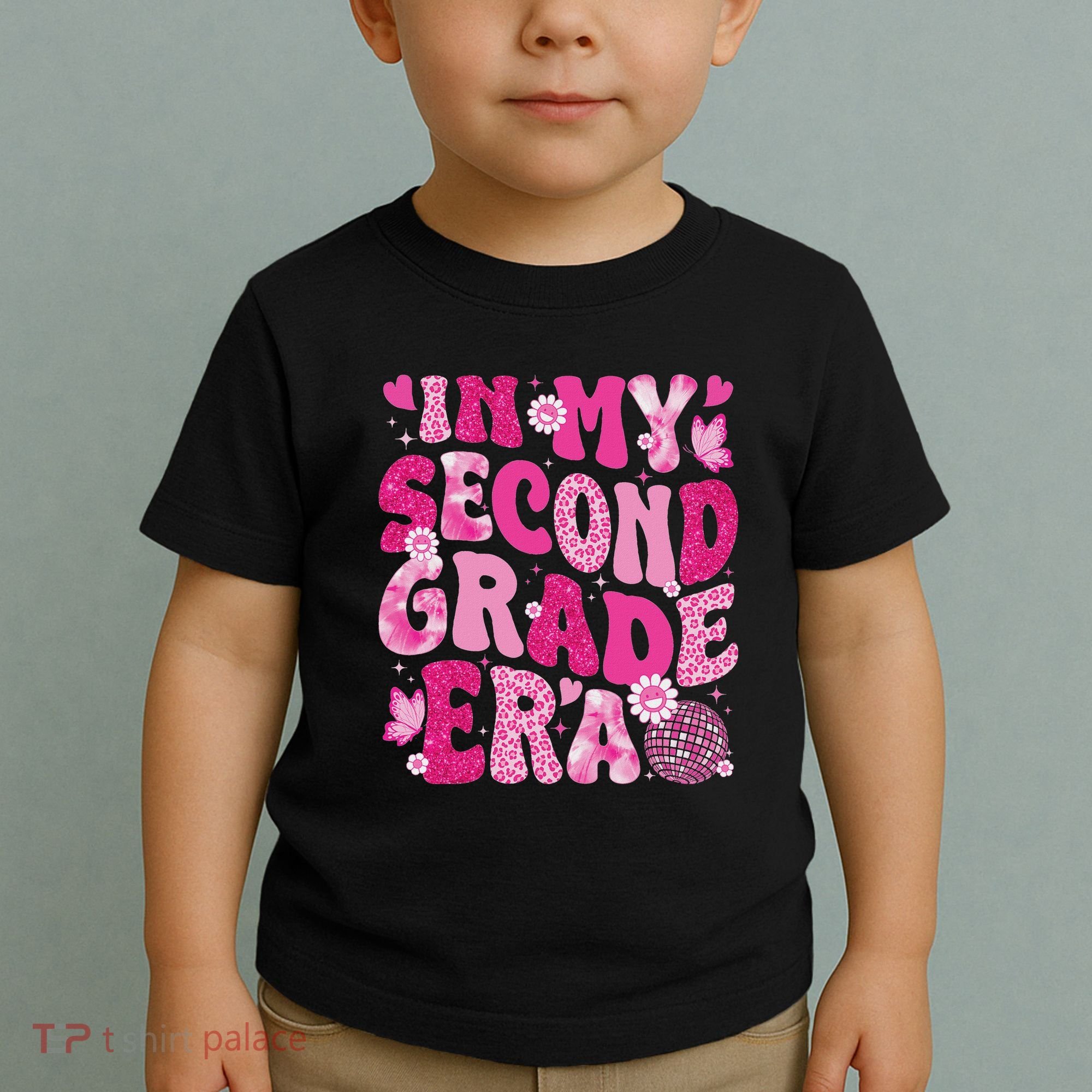 In My Second Grade Era Teachers Women Back To School Toddler T-Shirt