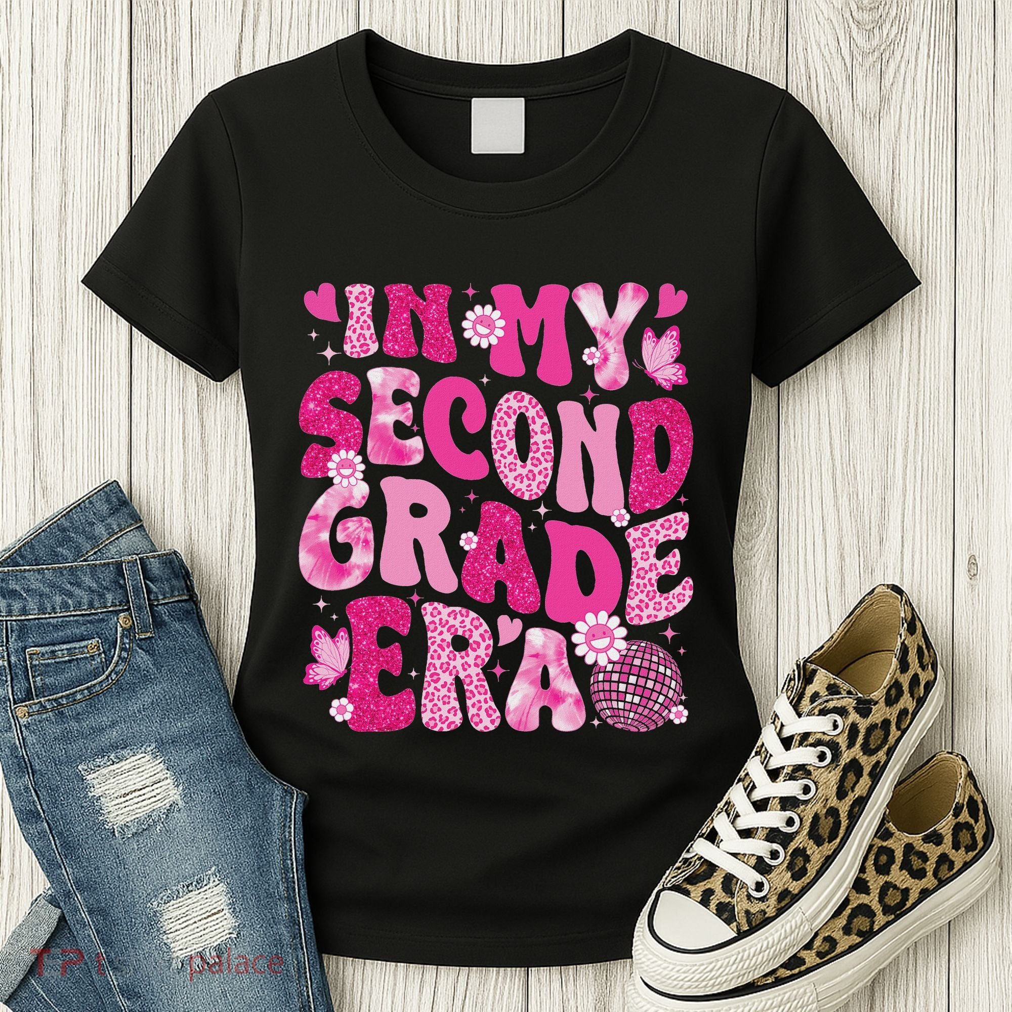 In My Second Grade Era Teachers Women Back To School Women's T-Shirt