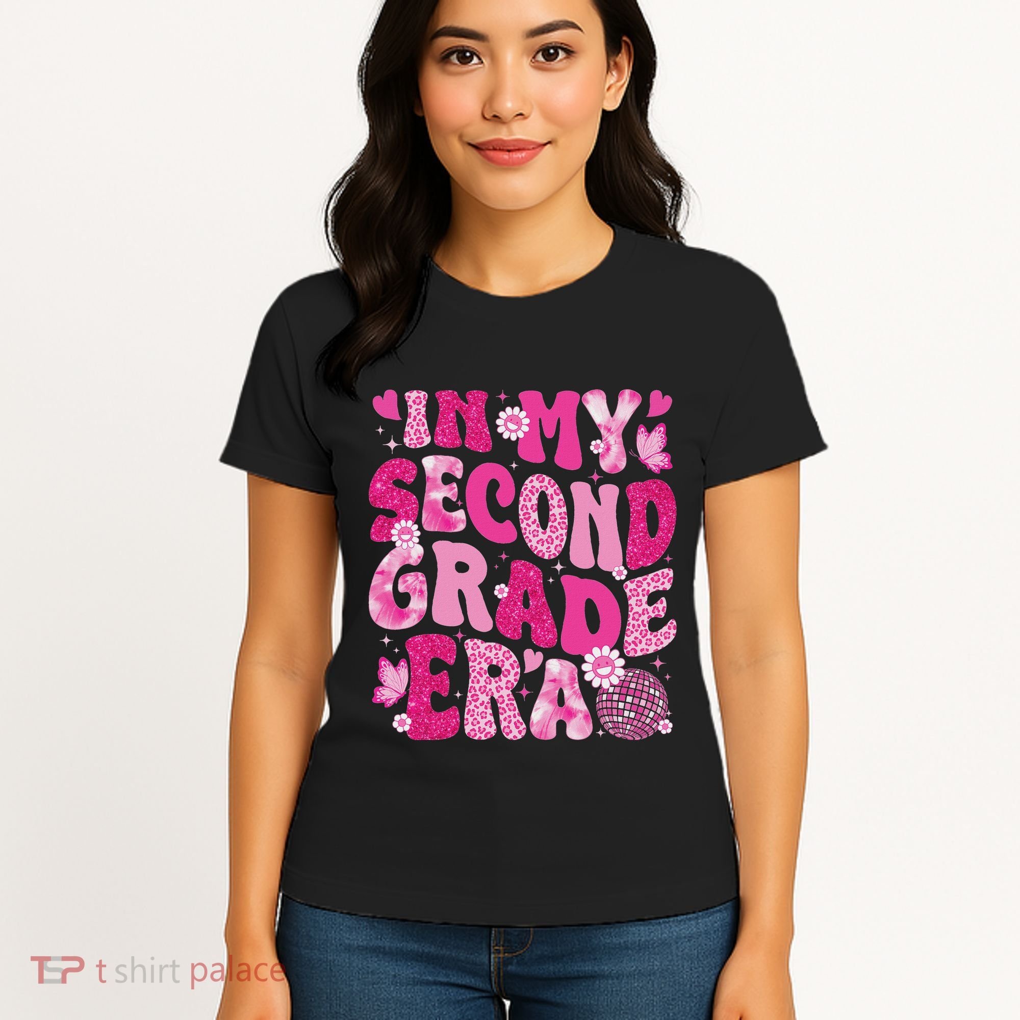 In My Second Grade Era Teachers Women Back To School Women's T-Shirt