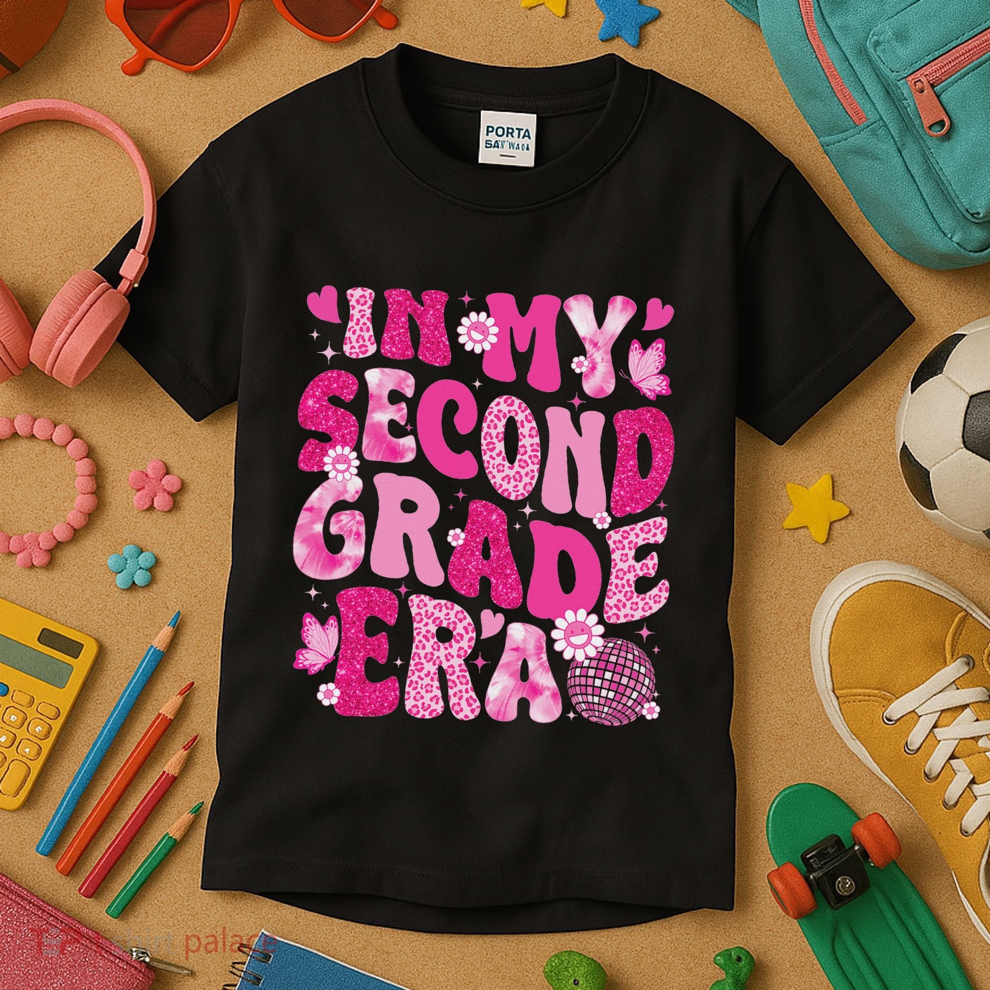 In My Second Grade Era Teachers Women Back To School Kids T-Shirt