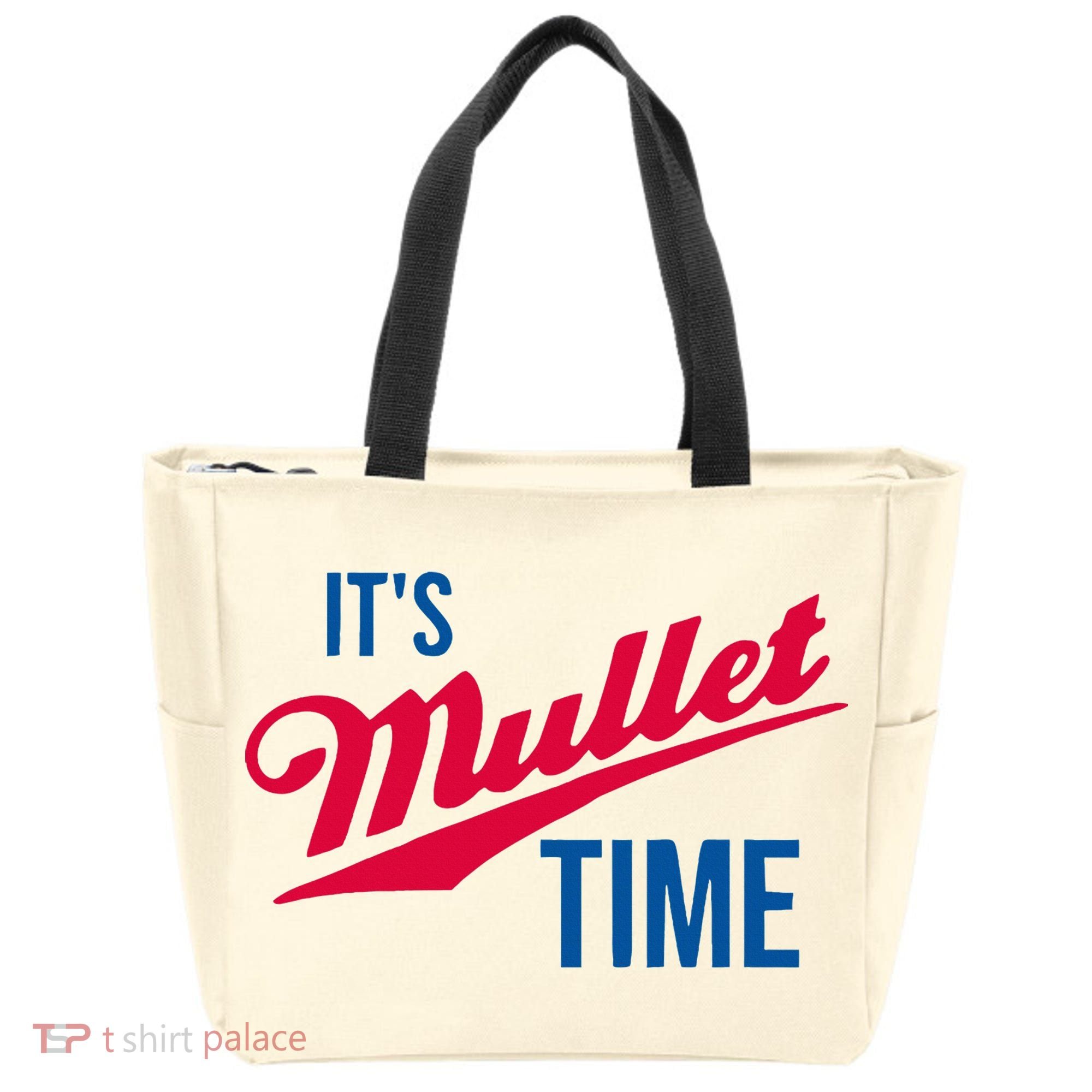 ItS Mullet Time Funny Redneck Mullet Tote Bag