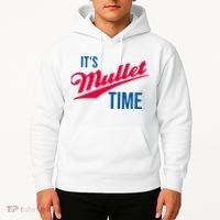 ItS Mullet Time Funny Redneck Mullet Hoodie thumb 2