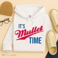 ItS Mullet Time Funny Redneck Mullet Hoodie thumb 4