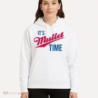 ItS Mullet Time Funny Redneck Mullet Hoodie thumb 5