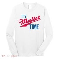 ItS Mullet Time Funny Redneck Mullet Long Sleeve Shirt thumb 0