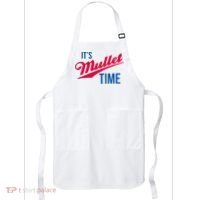 ItS Mullet Time Funny Redneck Mullet Apron thumb 0