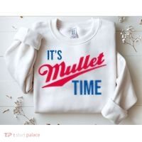ItS Mullet Time Funny Redneck Mullet Sweatshirt thumb 2