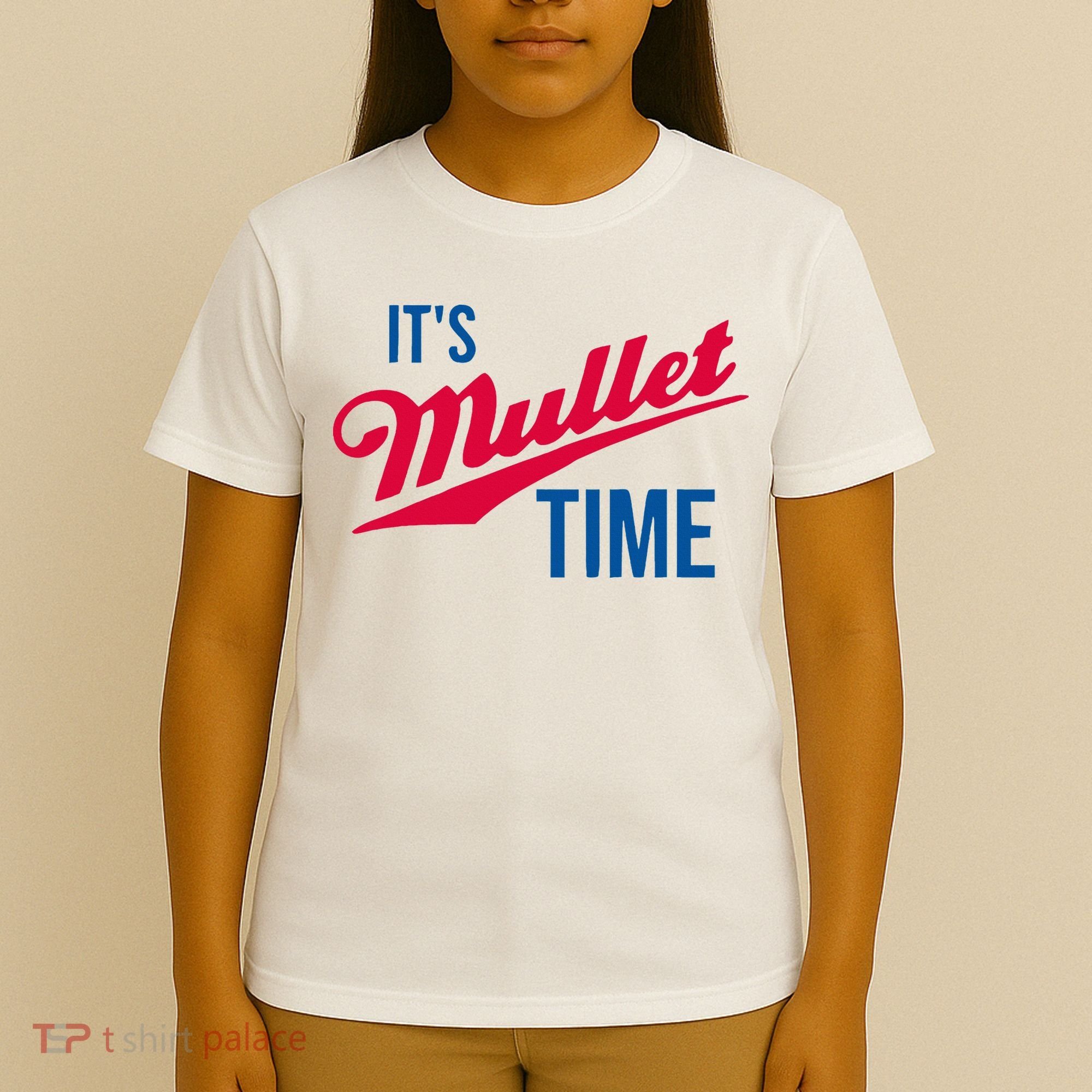 ItS Mullet Time Funny Redneck Mullet T-Shirt