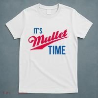 ItS Mullet Time Funny Redneck Mullet T-Shirt thumb 5