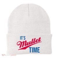 ItS Mullet Time Funny Redneck Mullet Beanie thumb 0