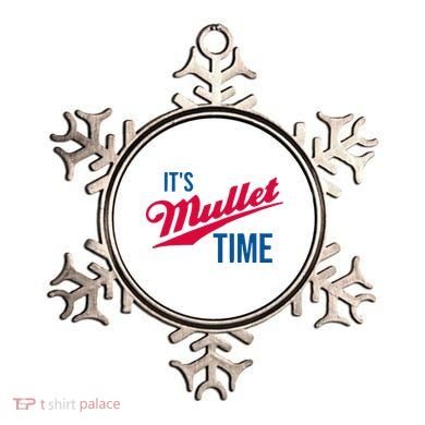 ItS Mullet Time Funny Redneck Mullet Ornament