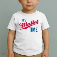 ItS Mullet Time Funny Redneck Mullet Toddler T-Shirt thumb 2