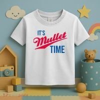 ItS Mullet Time Funny Redneck Mullet Toddler T-Shirt thumb 3