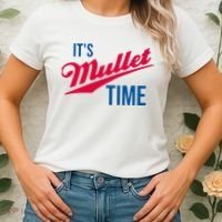 ItS Mullet Time Funny Redneck Mullet Women's T-Shirt thumb 2