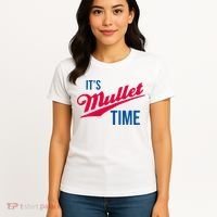 ItS Mullet Time Funny Redneck Mullet Women's T-Shirt thumb 4