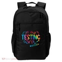 In My Testing Era Tie Dye Test Day For Student Teacher Backpack thumb 0