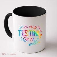 In My Testing Era Tie Dye Test Day For Student Teacher Coffee Mug thumb 0