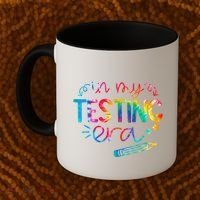 In My Testing Era Tie Dye Test Day For Student Teacher Coffee Mug thumb 2