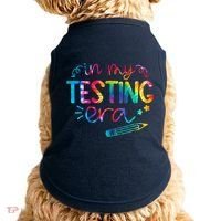 In My Testing Era Tie Dye Test Day For Student Teacher Doggie Tank thumb 0