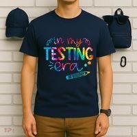 In My Testing Era Tie Dye Test Day For Student Teacher T-Shirt thumb 6
