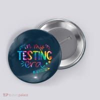 In My Testing Era Tie Dye Test Day For Student Teacher Button thumb 0