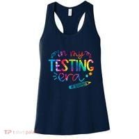 In My Testing Era Tie Dye Test Day For Student Teacher Women's Tank Top thumb 0