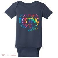 In My Testing Era Tie Dye Test Day For Student Teacher Baby Bodysuit thumb 0
