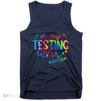 In My Testing Era Tie Dye Test Day For Student Teacher Tank Top thumb 0