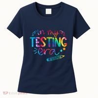 In My Testing Era Tie Dye Test Day For Student Teacher Women's T-Shirt thumb 0