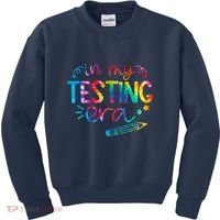 In My Testing Era Tie Dye Test Day For Student Teacher Kids Sweatshirt thumb 0
