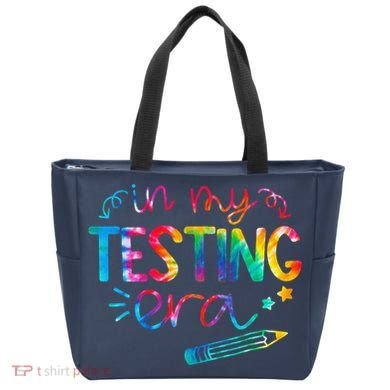 In My Testing Era Tie Dye Test Day For Student Teacher Tote Bag