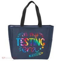 In My Testing Era Tie Dye Test Day For Student Teacher Tote Bag thumb 0