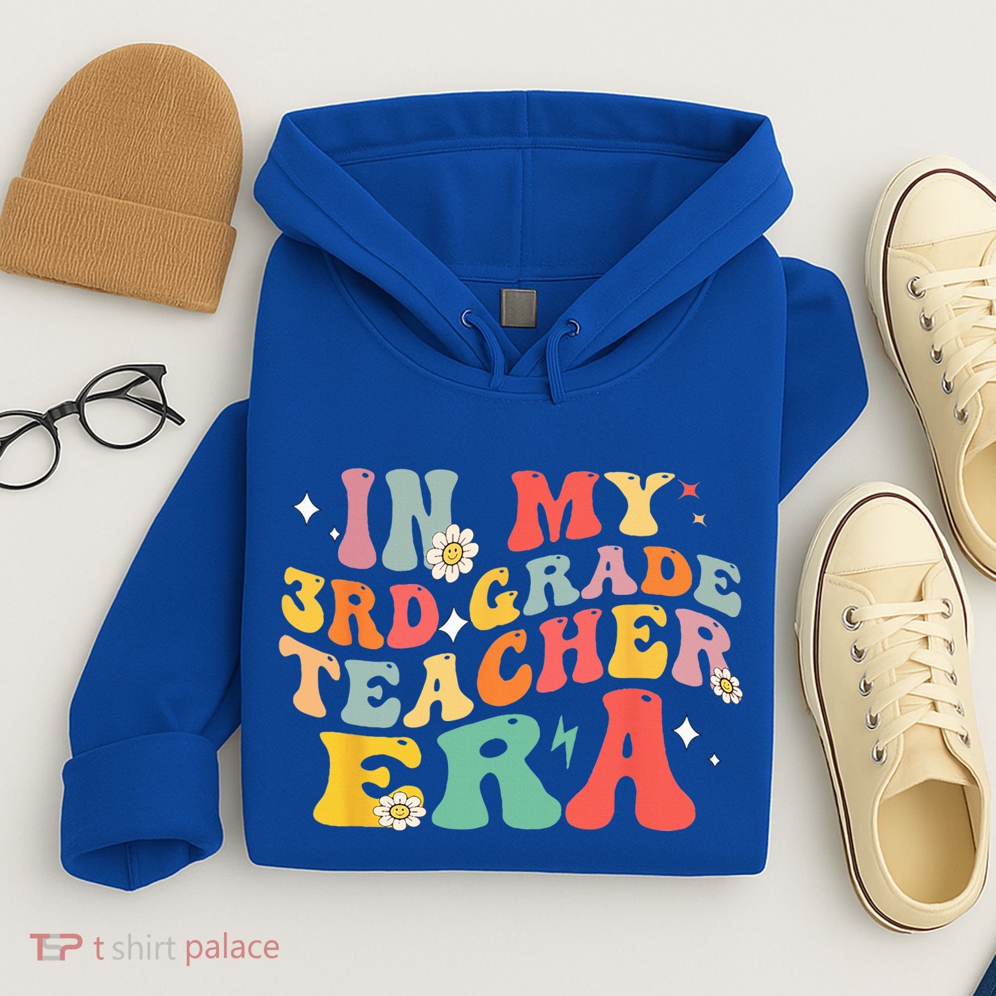 In My Third Grade Era Back To School First Day 3rd Grade Hoodie