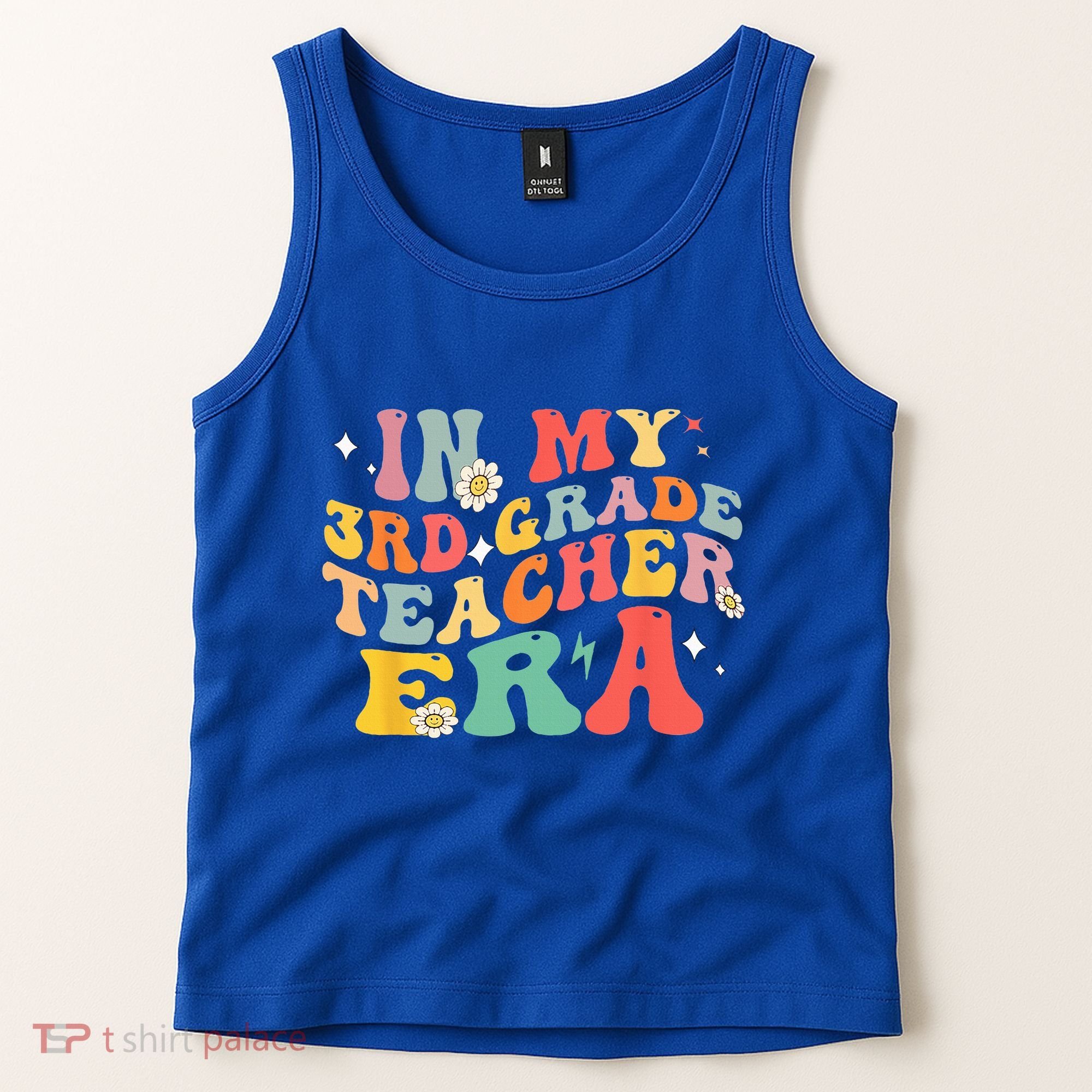 In My Third Grade Era Back To School First Day 3rd Grade Tank Top
