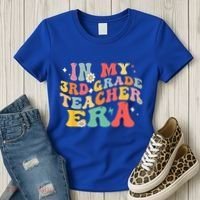In My Third Grade Era Back To School First Day 3rd Grade Women's T-Shirt thumb 3