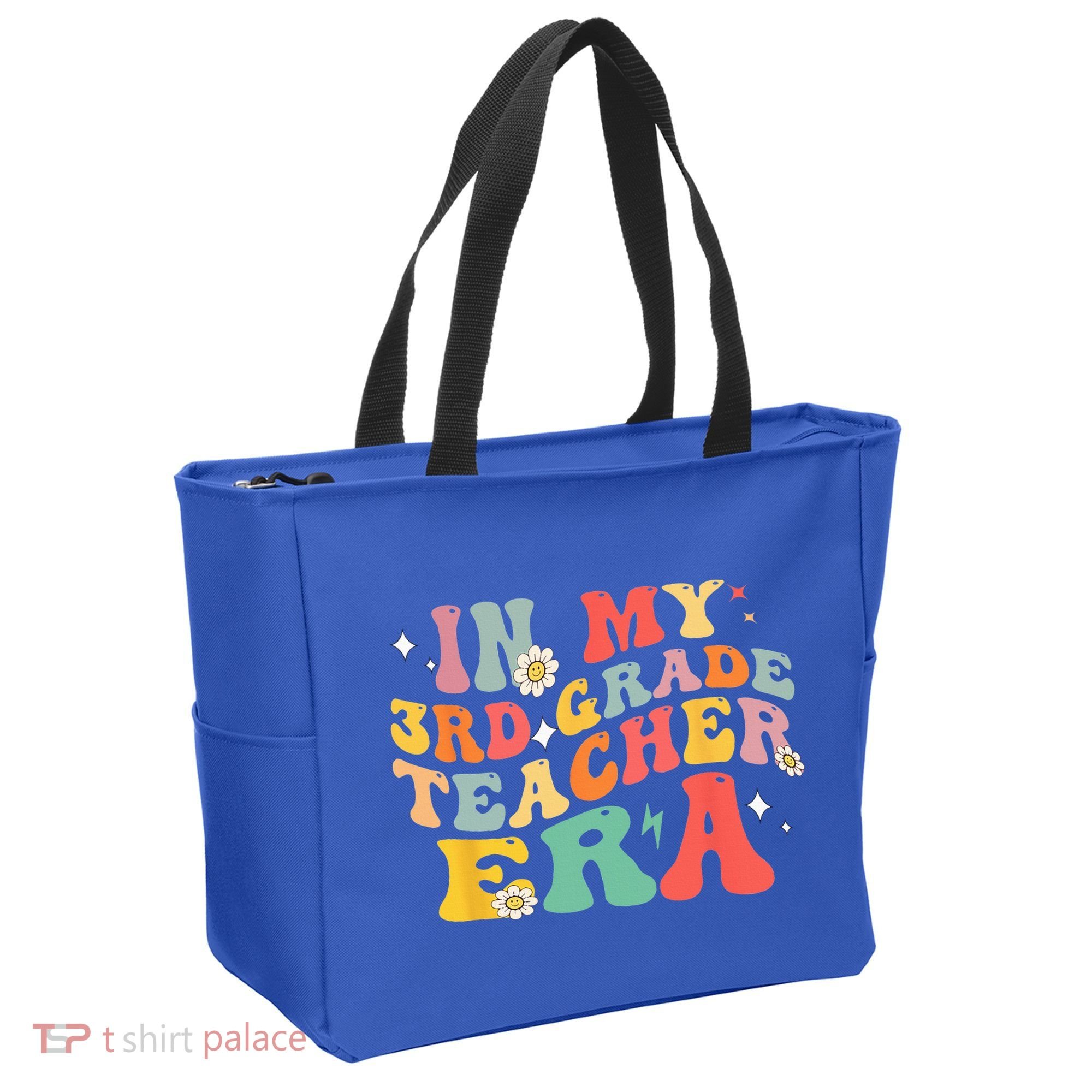 In My Third Grade Era Back To School First Day 3rd Grade Tote Bag