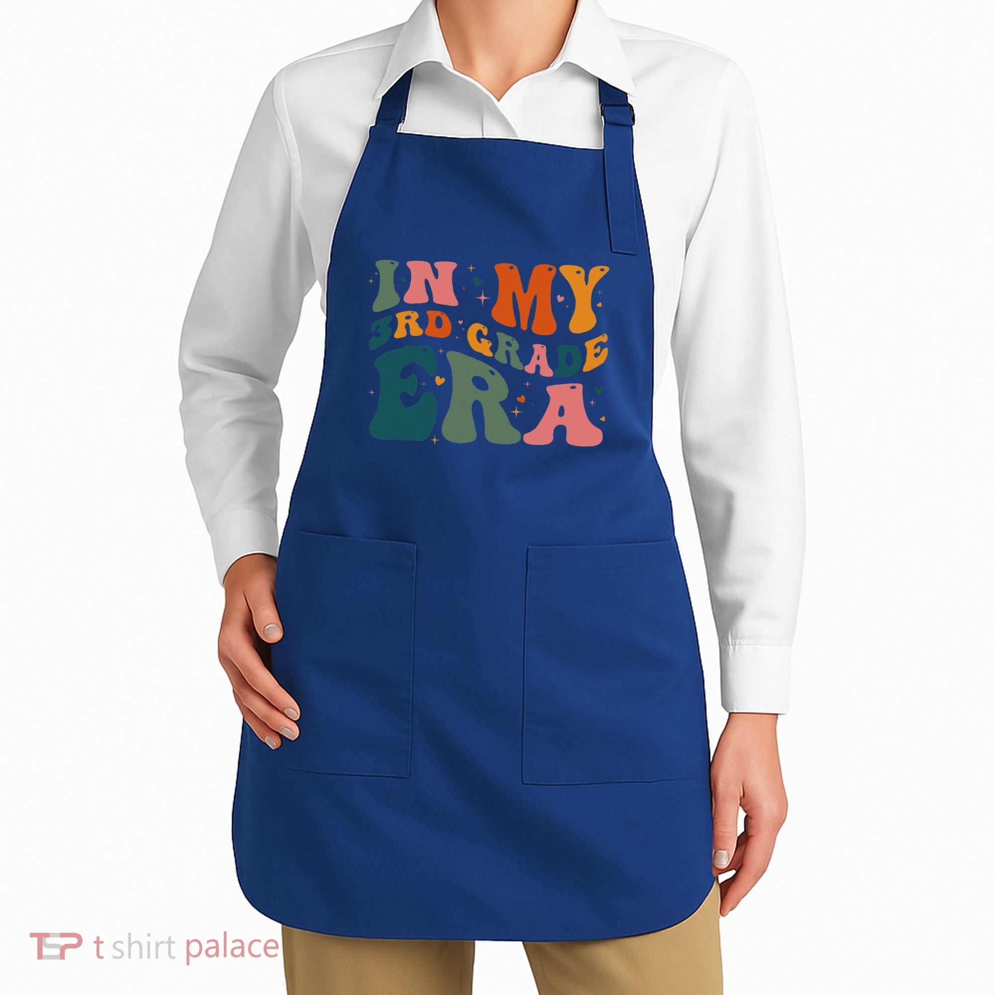 In My Third Grade Era In My 3rd Grade Era Teacher Student Apron